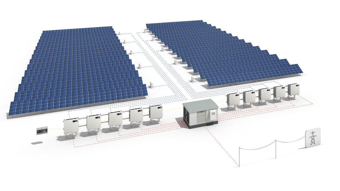 Utility-scale on-grid solar power plants | Avenston Group